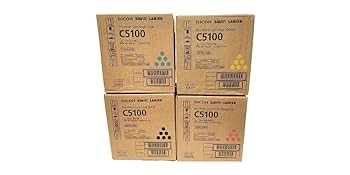 Amazon.com: Genuine Ricoh C5100 CMYK Toner Set - 1 Color
